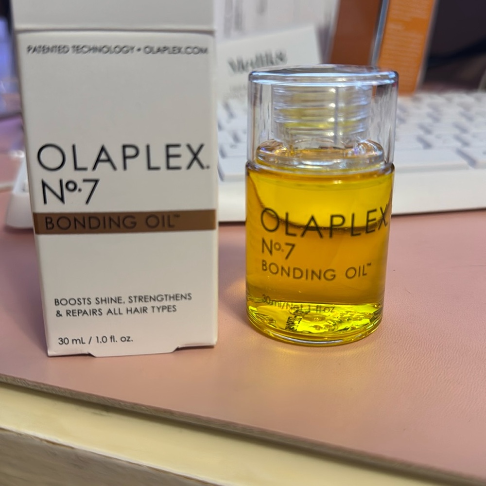 New, unused Olaplex No. 7 Bonding Oil